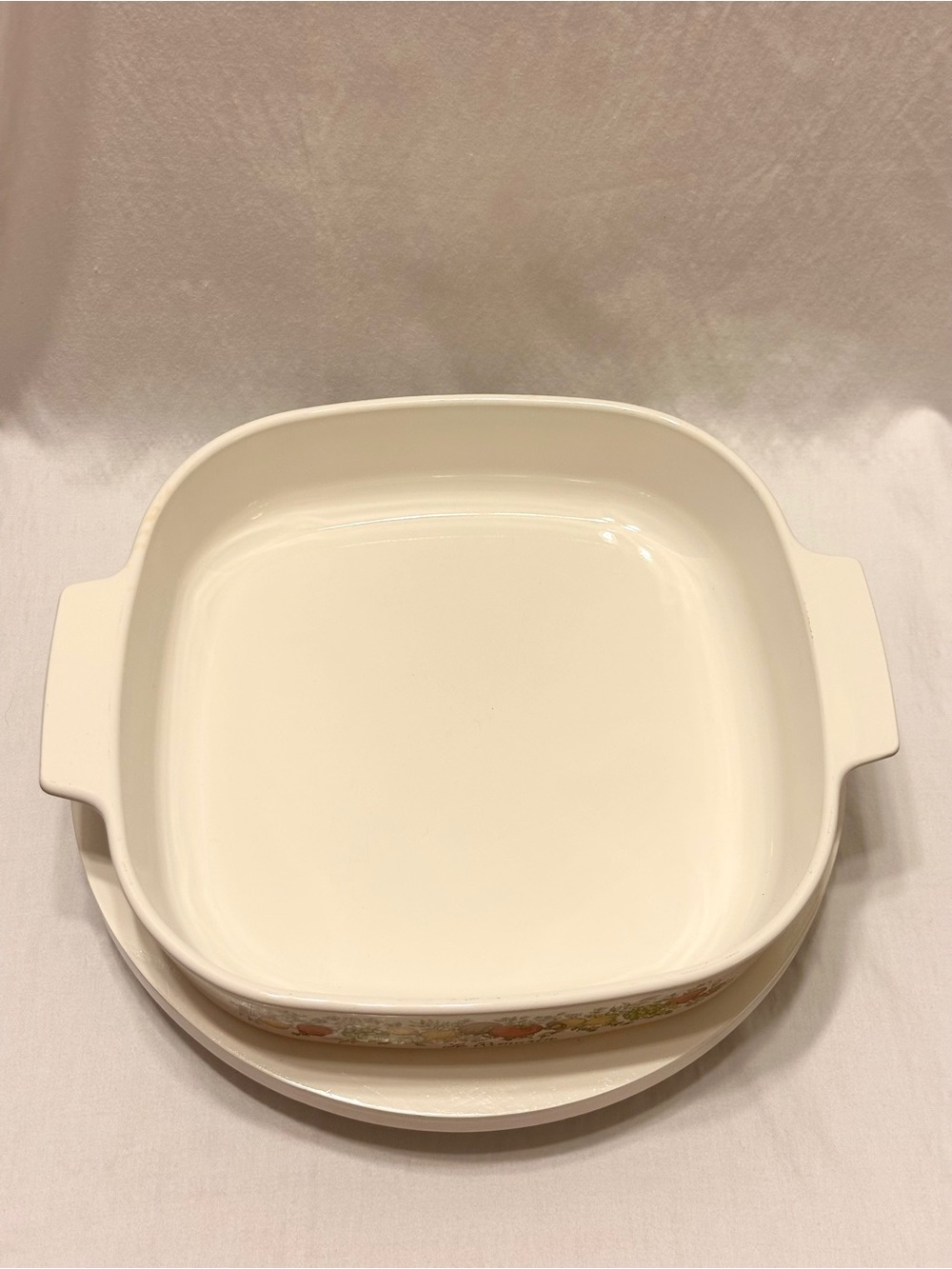 Vintage CorningWare Spice of Life A-10-B Casserole Dish with Original Lid A-12-C - Picture 3 of 11